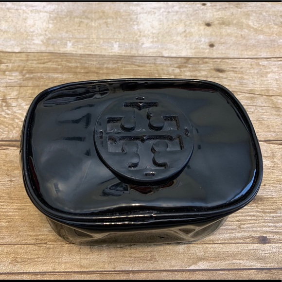 Black Tory Burch Cosmetic Pouch - Picture 7 of 7